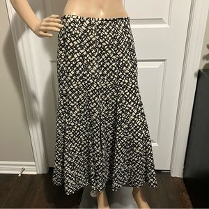 Kasper | Black & Cream skirt